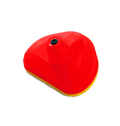 Couvercle étanche de boîte à air RACETECH - rouge pour KAWASAKI KXF 250, KXF 450 et HONDA CRF 250, CRF 450 de 2003 à 2016