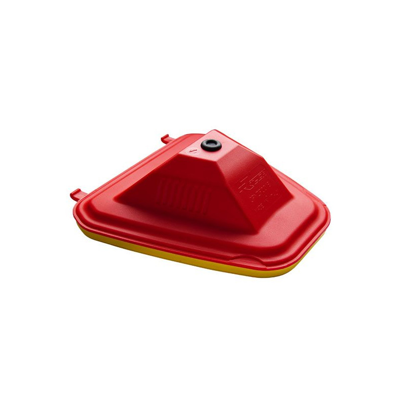 RACETECH Dichter Luftfilterkastendeckel - rot für YAMAHA WRF 250, WRF 450, YZF 250, YZF 450 2014-2023