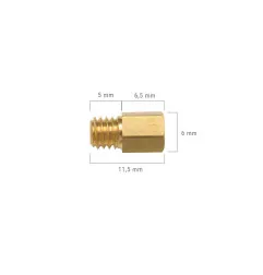 Chiclé principal PROX para carburador MIKUNI para HUSQVARNA, KTM, YAMAHA, KAWASAKI, HONDA, SUZUKI y GAS GAS de 1987 a 2026