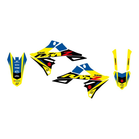 BLACKBIRD graphics kit for SUZUKI RMZ 250, RMZ 450 2018-2027