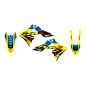 Kit de adhesivos BLACKBIRD para SUZUKI RMZ 250, RMZ 450 de 2018 a 2027
