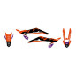 BLACKBIRD Dekor-Kit für KTM SX 125, SX 150, SX 250, SX 300, SX-F 250 ADAMO EDITION 2025