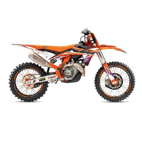 Kit de adhesivos BLACKBIRD para KTM SX 125, SX 150, SX 250, SX 300, SX-F 250 ADAMO EDITION de 2025