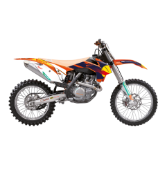 Kit déco complet BLACKBIRD Replica pour KTM EXC 125, EXC 200, EXC 250, EXC 300, EXC 450 de 2013 à 2016