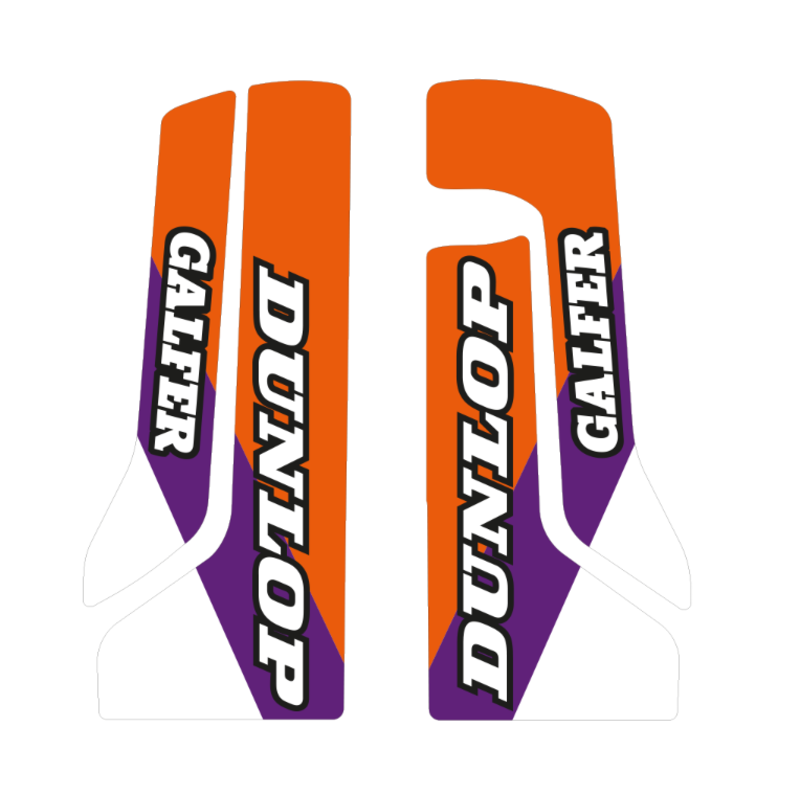 BLACKBIRD stickers for KTM EXC 125, EXC 200, EXC 250, EXC 300, EXC 400 2000-2006