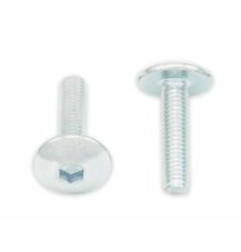 Vis tête bombée plate BOLT M5x0,80x20mm 10 pièces