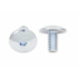 Vis tête bombée plate BOLT M6x1x12mm 10 pièces Vis tête bombée plate BOLT M6x1x12mm 10 pièces