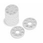 Rondelle perçée aluminium BOLT par 10 - 2009-AWW.18