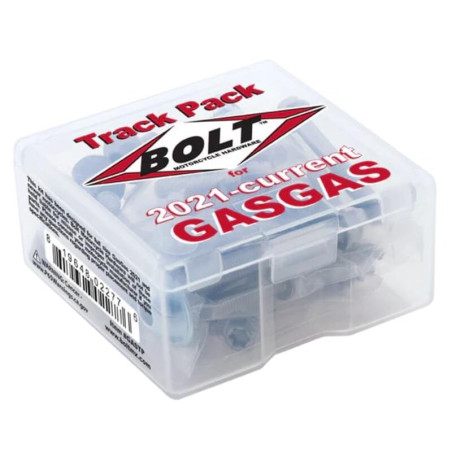 Kit visserie BOLT Track Pack pour GAS GAS EC 250, EC 300, ECF 250, ECF 350, MC 125 de 2021 à 2025