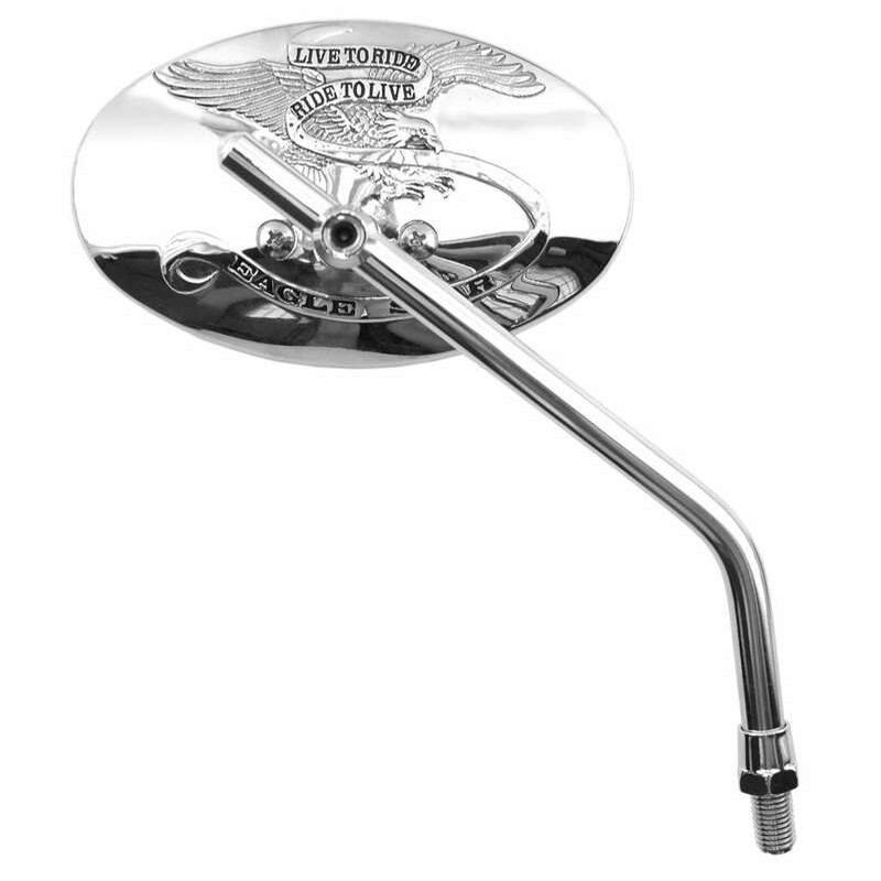 Rétroviseur HIGHSIDER smart universel - chromé