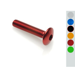Vis tête bombée LIGHTECH M4 x 15 Ergal noir