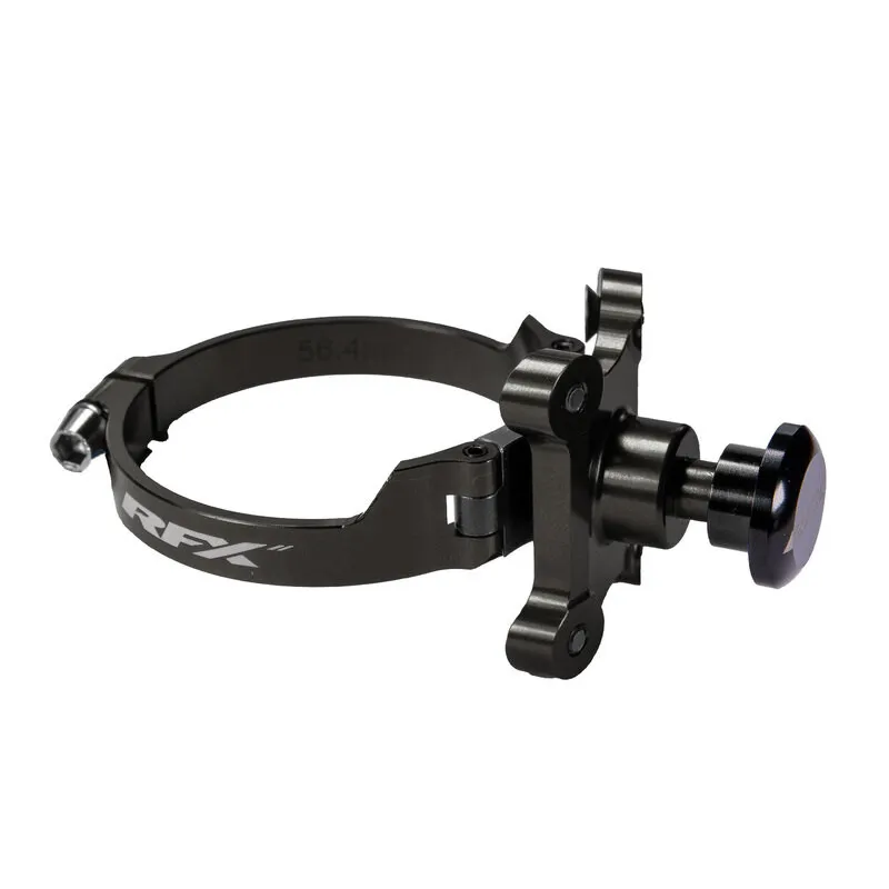 RFX holeshot device for YAMAHA YZ 125, YZF 450, HONDA CRF 250, CRF 450, SUZUKI RMZ 250, RMZ 450 and KAWASAKI KXF 250, KXF 450