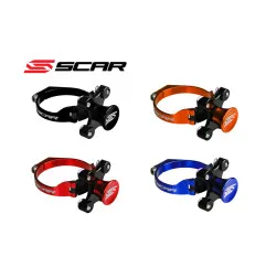 Kit départ SCAR noir pour KTM SX 125, SX 250, HUSQVARNA FC 250, FC 350, GAS GAS EC 300, ECF 350 et SHERCO SEF 250, SEF 300