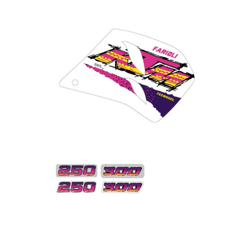 TECNOSEL Dekor-Kit für KTM EGS 250, EGS 300, EGS 360 1993-1997