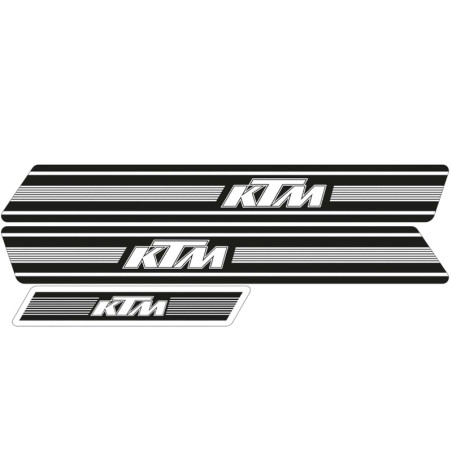 TECNOSEL graphics kit for KTM GS 125, GS 125/6, GS 250 1974-1976