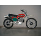Kit déco TECNOSEL Replica OEM -76 fond blanc pour KTM GS 125, GS 125/6, GS 250 de 1974 à 1976