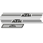 Kit de adhesivos TECNOSEL para KTM GS 125, GS 125/6, GS 250 de 1974 a 1976 Kit de adhesivos TECNOSEL para KTM GS 125, GS 125/6, GS 250 de 1974 a 1976