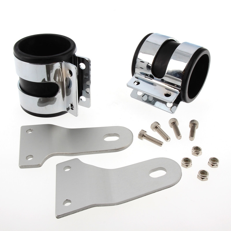 Support de phare BIHR Ø54mmxL90mm universel Support de phare BIHR Ø54mmxL90mm universel