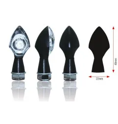Clignotants BIHR Power LED noir