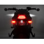DENALI T3 Switchback M8 LED 3in1 Indicator Taillight Combination Body Black / Lens Clear (Pair), Rear