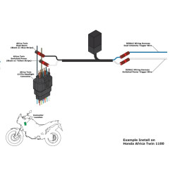 Déclencheur universel de feux de route pour les phares à LED DENALI Trigger Wizard