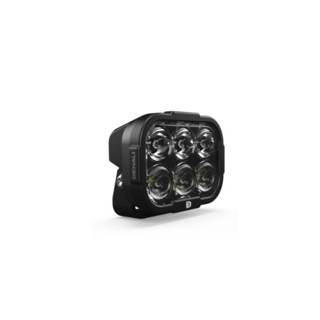 Luz de carretera DENALI DL6 Hybrid Driving - Lente blanca