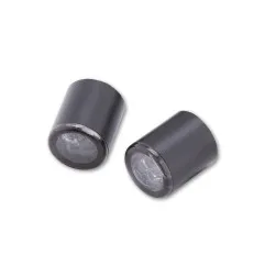 Feu arrière/clignotant LED HIGHSIDER pro Proton Module 3en1 homologué - verre fumé - la paire