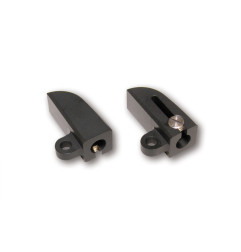 Supports de clignotant HIGHSIDER pro - noir - la paire