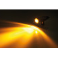 Clignotants LED HIGHSIDER pro - Mono Bullet Long - noir/translucide - homologué E - la paire