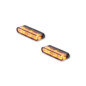 Clignotants LED HIGHSIDER pro - Star-MX1 PRO - noir/fumé - homologué E - la paire