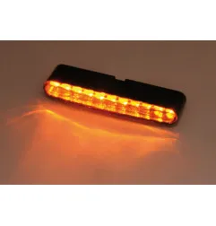 Clignotant intégré LED HIGHSIDER pro - Stripe - noir/fumé - homologué E - la paire