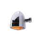 Clignotant HIGHSIDER smart Bullet Flat homologué - verre orange - l'unité