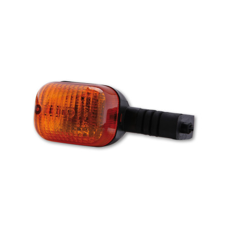 Clignotant HIGHSIDER smart Duc Style homologué - verre orange - l'unité - 202-508