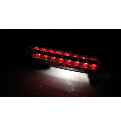 Feu arrière LED HIGHSIDER smart Boston homologué - verre fumé - l'unité