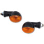 Clignotant HIGHSIDER smart Mini homologué - verre orange - la paire - 202-223