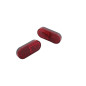 Catadioptre HIGHSIDER smart avec film adhésif - rouge - 259-124