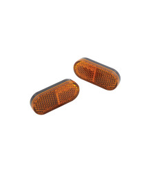 Catadioptre HIGHSIDER smart avec film adhésif - jaune - 259-202