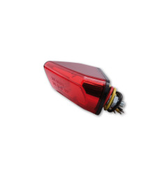 Feu arrière LED HIGHSIDER smart homologué - verre rouge - l'unité - 255-676