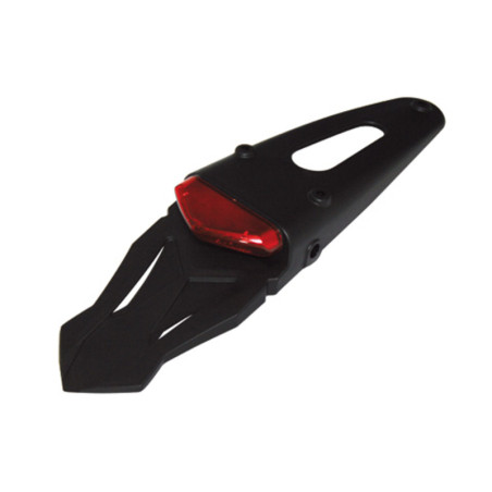 Feu arrière LED HIGHSIDER smart homologué - verre rouge - l'unité - 255-677