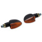 Clignotant HIGHSIDER smart Arrow Mini homologué - verre orange - la paire - 203-551 Clignotant HIGHSIDER smart Arrow Mini homologué - verre orange - la paire - 203-551
