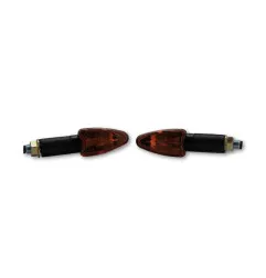 Clignotant HIGHSIDER smart Arrow Mini homologué - verre orange - la paire - 203-562