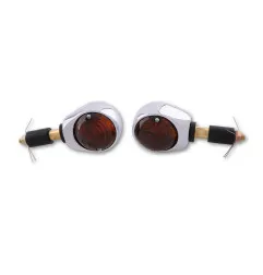 Clignotant de guidon HIGHSIDER smart OCHSENAUGE - verre fumé