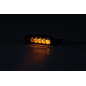 Clignotant séquentiel LED HIGHSIDER smart SORA - noir/teinté