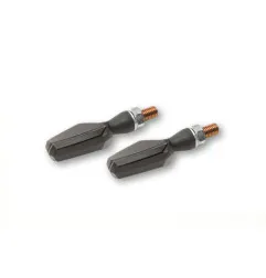 Clignotants avec feu de position LED HIGHSIDER smart SCURO 2in1 - verres fumés