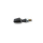 Clignotant LED HIGHSIDER smart BLOCK - noir