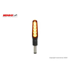 Clignotant Led KOSO GW-01 L'Unite - Noir