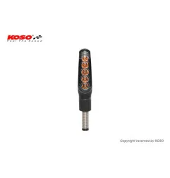Clignotant Led KOSO GW-01 L'Unite - Noir