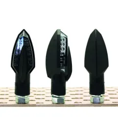 Clignotants V PARTS Spear LED noir universel