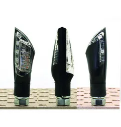 Clignotants V PARTS Spike LED noir universel - 6PE99T091B