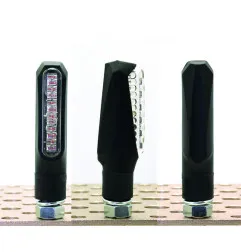 Clignotants V PARTS Line LED noir universel